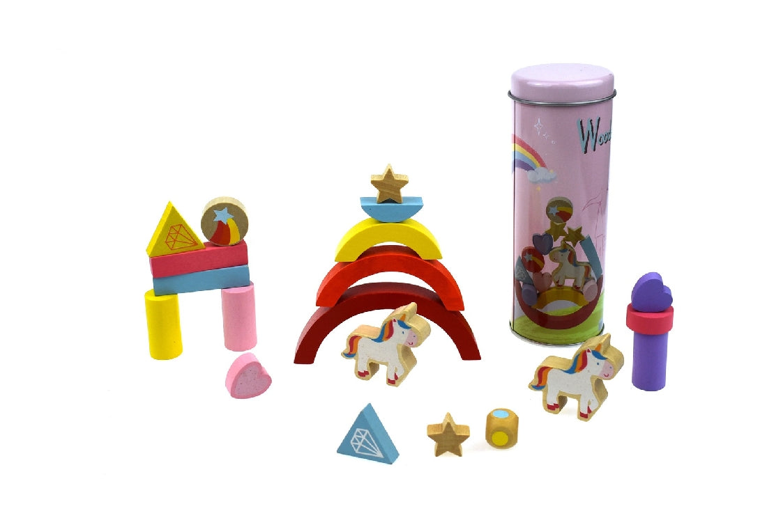 WOODEN BALANCING GAME UNICORN