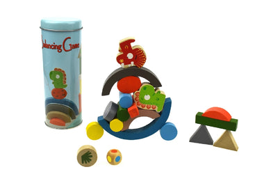 WOODEN BALANCING GAME DINOSAUR