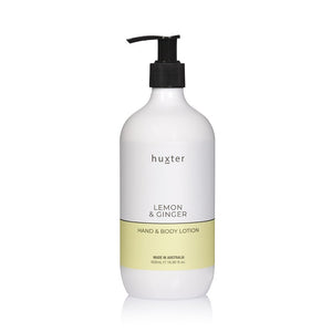 HAND AND BODY LOTION LEMON AND GINGER