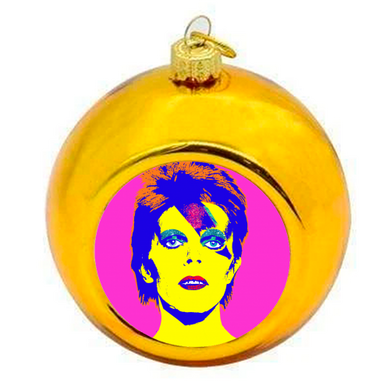 CHRISTMAS BAUBLE DAVID BOWIE