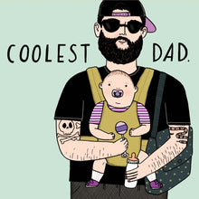 Load image into Gallery viewer, CARD COOLEST DAD
